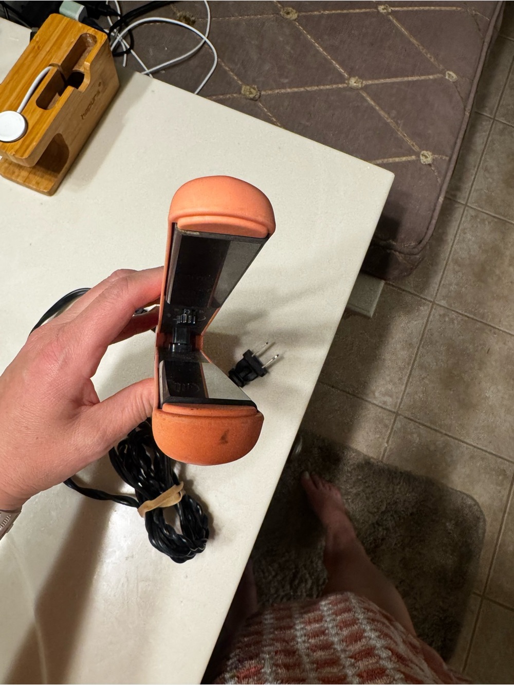 amika Orange Styling Tool Handle with Textured Grip - Picture 7 of 7
